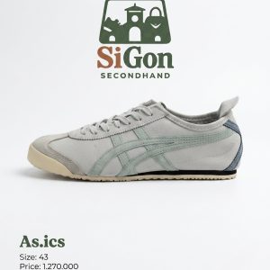Giày Onitsuka Tiger Mexico 66 Trắng Xanh Mint - Size 43 - 95%
