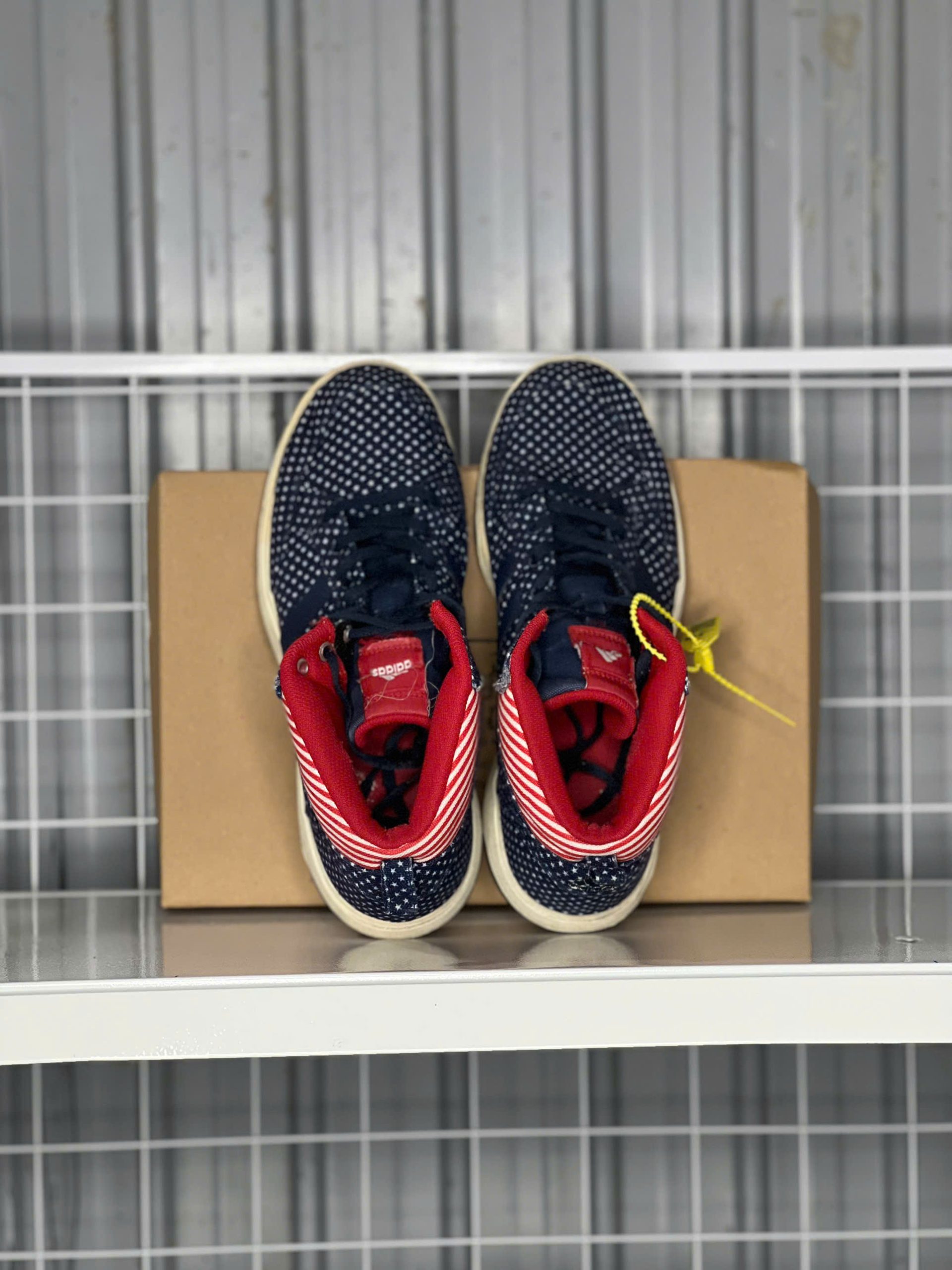 Adidas Mis Court "USA Stars & Stripes" - Size 42 - Mới 90% - Ảnh 3