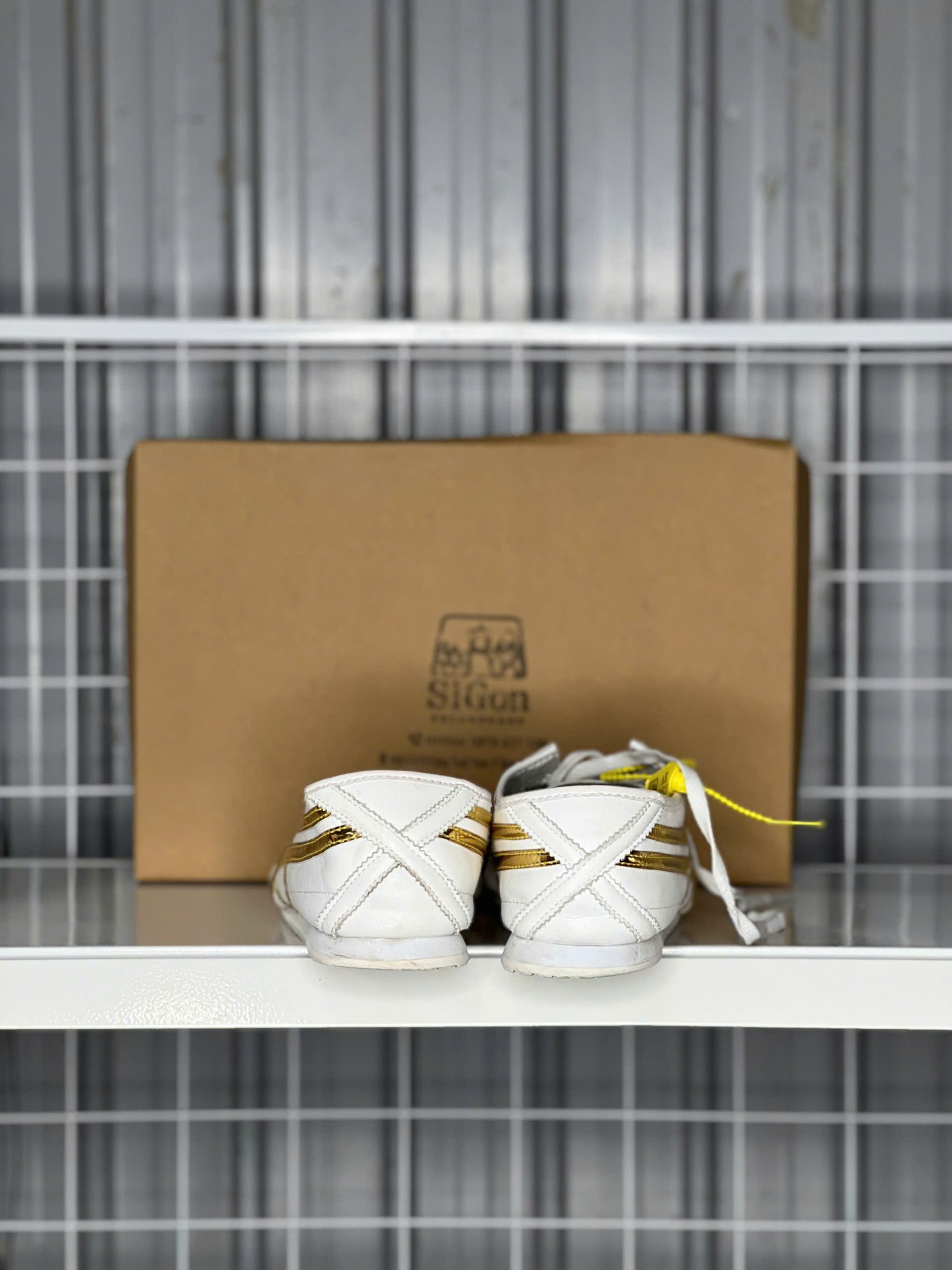 Onitsuka Tiger Mexico 66 “Gold White” - Size 42 - Mới 98% - Ảnh 4