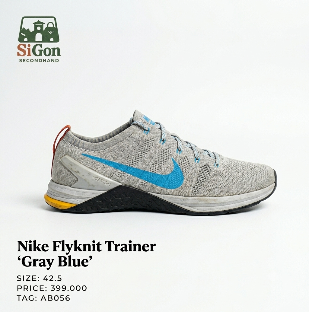 Nike Flyknit Trainer - Size 42.5 - Mới 85%