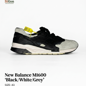 New Balance M1600 “Black/White/Grey” - Size 43 - Mới 90%