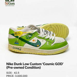 Nike Dunk Low Custom “Comic God”- Size 42.5 - Mới 95%