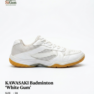 KAWASAKI Badminton "White Gum'-Size 39- 85%