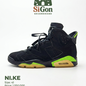 Air Jordan 6 Retro Electric Green - Size 41 - Độ mới 90%