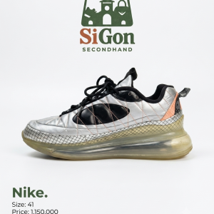 Nike Air Max 720 Horizon Metallic Silver - Size 41 - Độ mới 90%