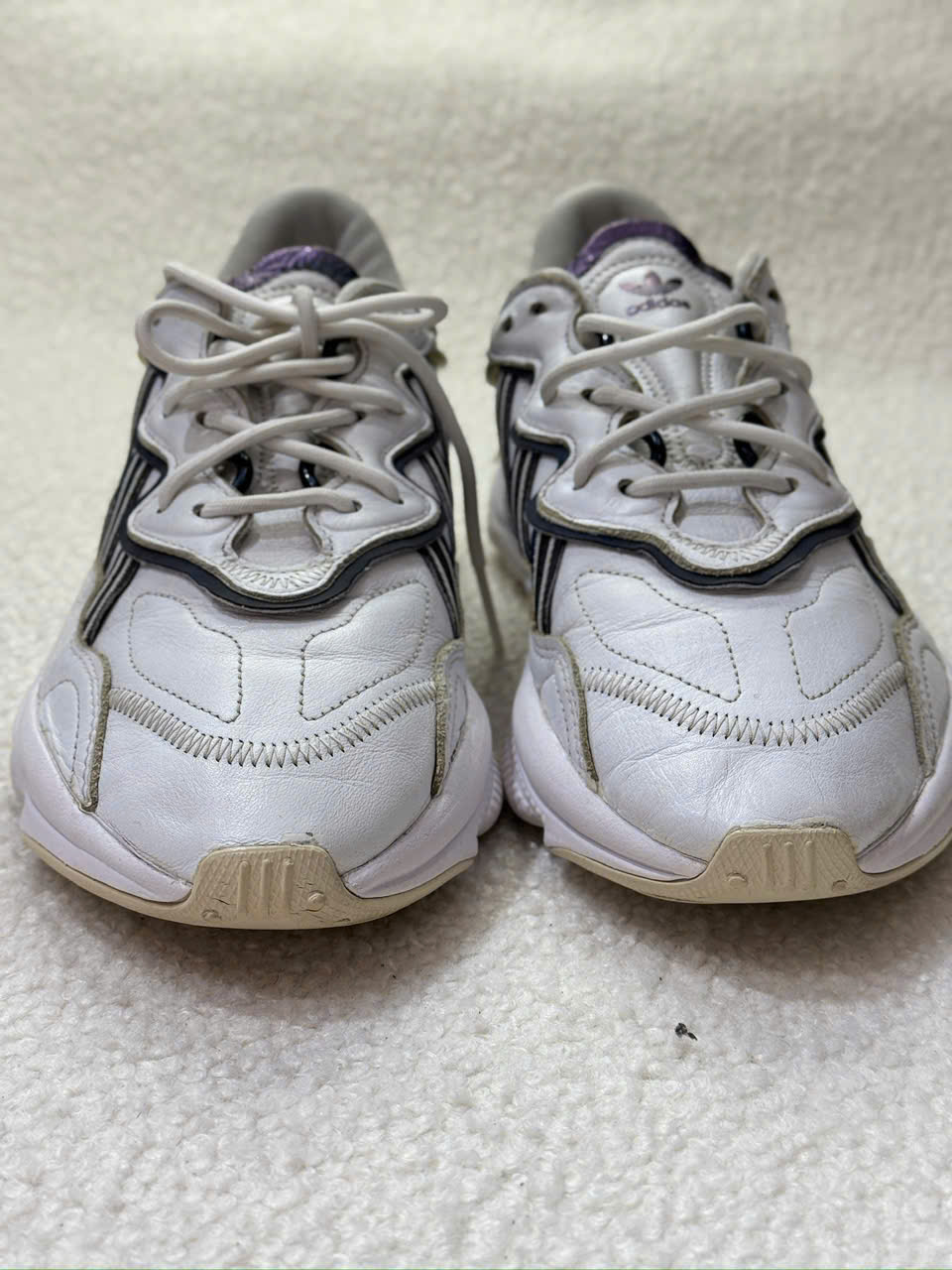 Adidas Ozweego Cloud White Collegiate Green - Size 41 - Độ mới 90% - Ảnh 6