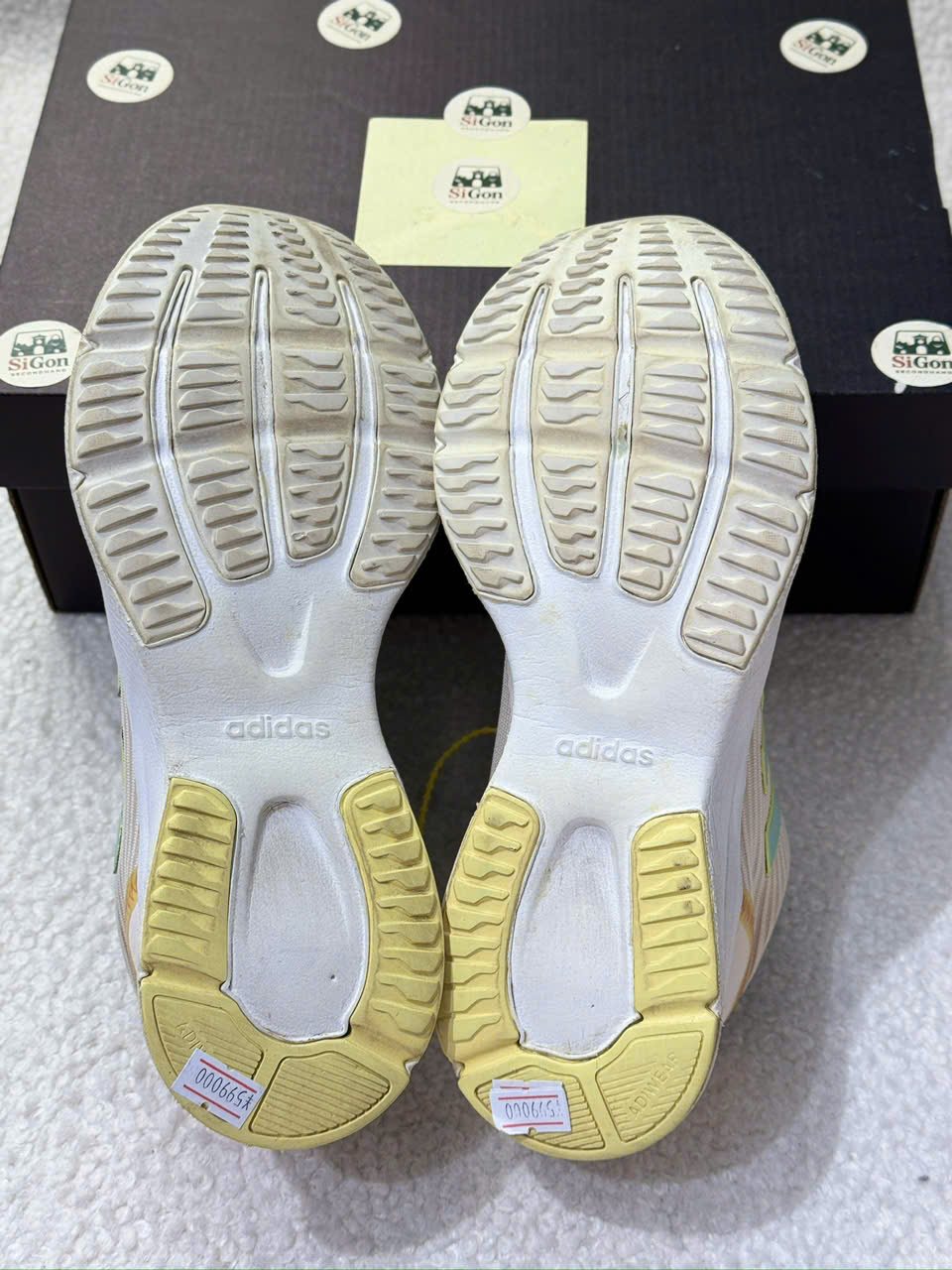 Adidas Fluidstreet Cream Blue - Size 40 - Độ mới 80% - Ảnh 2