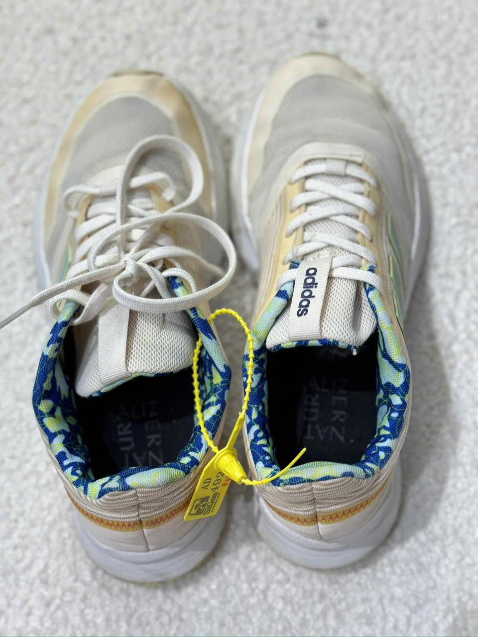 Adidas Fluidstreet Cream Blue - Size 40 - Độ mới 80% - Ảnh 5