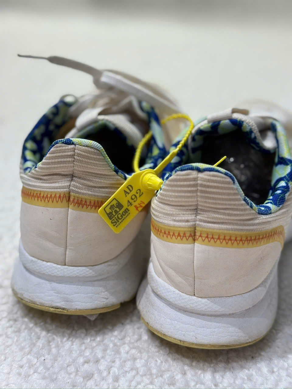 Adidas Fluidstreet Cream Blue - Size 40 - Độ mới 80% - Ảnh 6