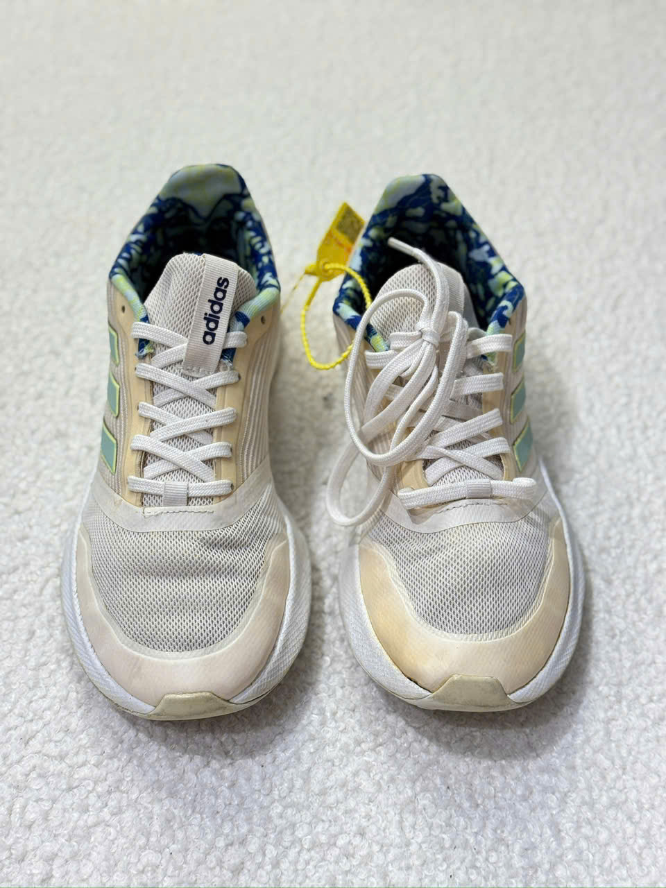 Adidas Fluidstreet Cream Blue - Size 40 - Độ mới 80% - Ảnh 7