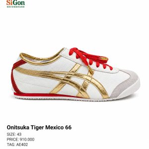 Onitsuka Tiger Mexico 66 “Red/White” - Size 43 - Mới 90%