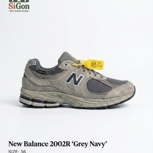 New Balance 2002R Grey Navy - Size 36 - Độ mới 90%