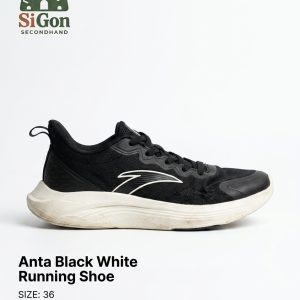 Anta Black White Running Shoe - Size 36 - Độ mới 90%