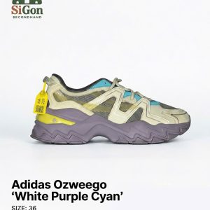 Adidas Ozweego 'White Purple Cyan' - Size 36 - Độ mới 9/10