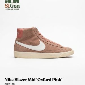 Nike Blazer Mid 'Oxford Pink' - Size 36 - Độ mới 85%