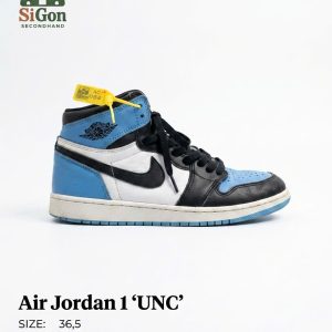 Air Jordan 1 High 'UNC' - Size 36.5 - Độ mới 85%
