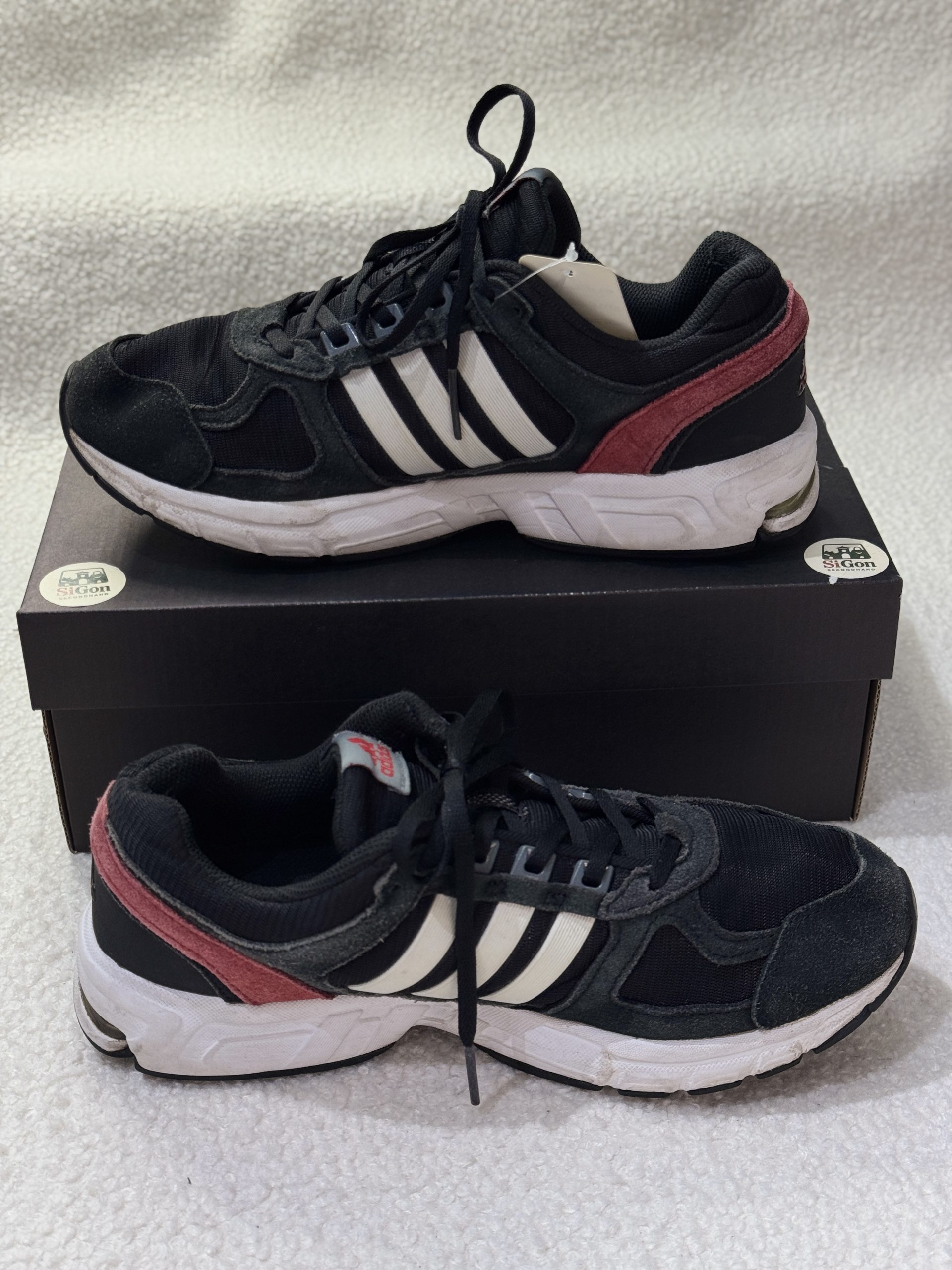 Adidas Response CL Black White Red - Size 41 - Độ mới 90% - Ảnh 6
