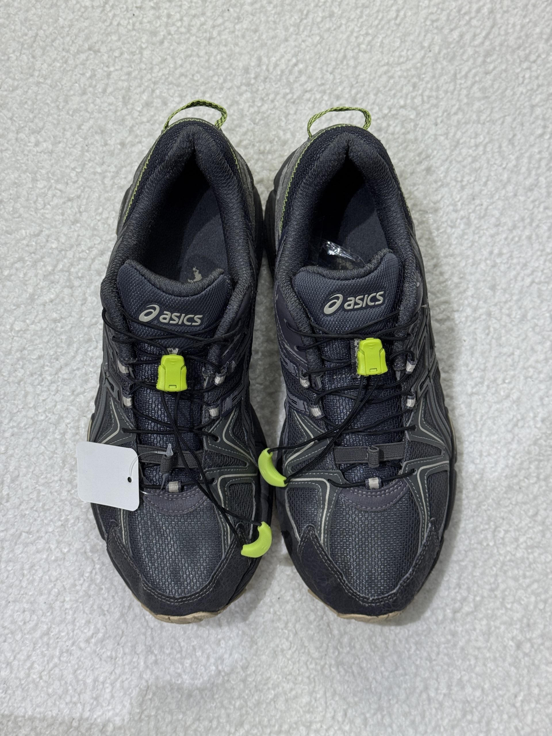 Asics Gel-Kahana 8 Dark Grey Lime - Size 41 - Độ mới 90% - Ảnh 4