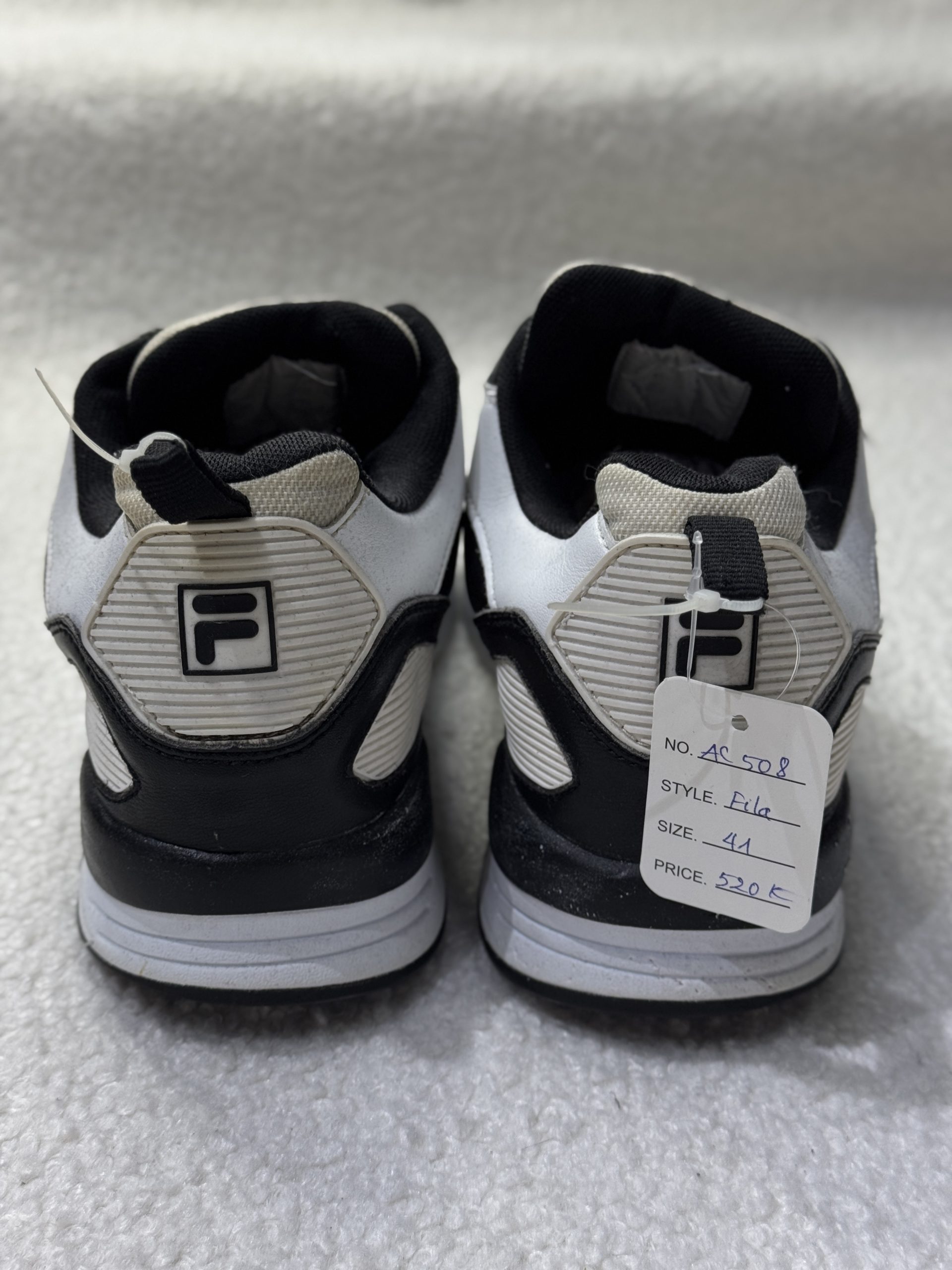 Fila Zagato Black White - Size 41 - Độ mới 90% - Ảnh 2