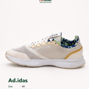 Adidas Fluidstreet Cream Blue - Size 40 - Độ mới 80%