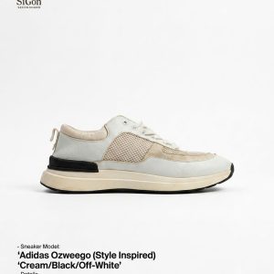 Adidas Ozweego "Cream / Off-White / Black" – Size 37.5 - New 90%