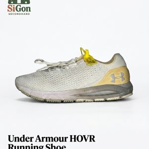 Under Armour HOVR Sonic ‘White Metallic Gold’ - Size 36 - Độ mới 90%