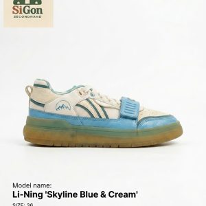 Li-Ning 'Skyline Blue & Cream' - Size 36 - Độ mới 90%