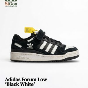 Adidas Forum Low 'Black White' - Size 36 - Độ mới 90%