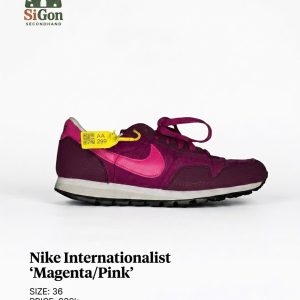 Nike Internationalist 'Magenta/Pink' - Size 36 - Độ mới 90%