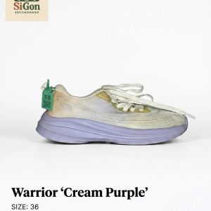 Warrior 'Cream Purple' - Size 36 - Độ mới 90%