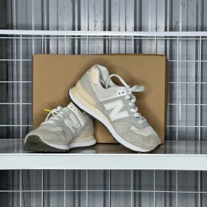 New Balance 574 Grey Cream - Size 37 - Độ mới 90%