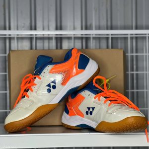 Yonex Power Cushion White Orange Blue - Size 43 - Độ mới 95%