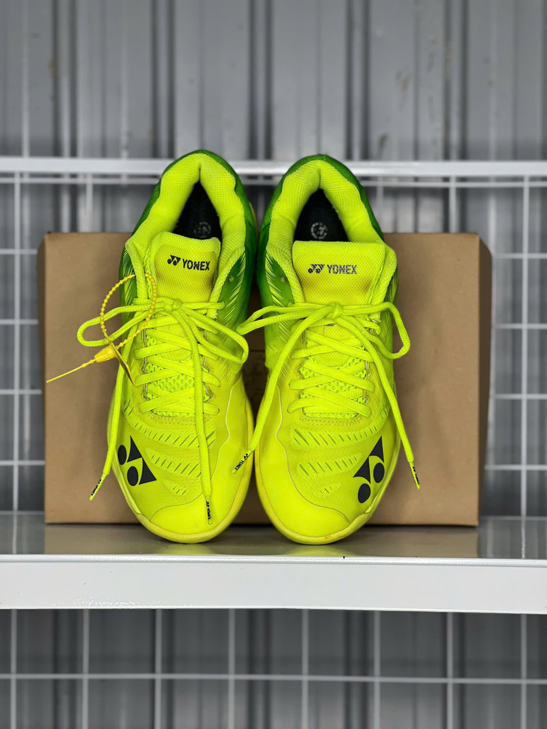 Yonex Power Cushion Aerus 3 Lime Green - Size 41 - Độ mới 95% - Ảnh 3