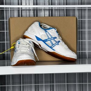 Asics Gel-Rocket White Blue - Size 40.5 - Độ mới 95%