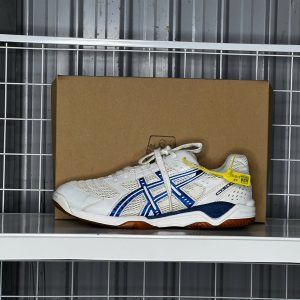 Asics Gel-Multico White Blue - Size 43.5 - Độ mới 95%