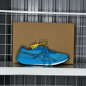Asics Magic Speed Cyan Blue - Size 41.5 - Độ mới 95%