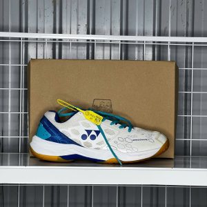 Yonex Power Cushion 101 White Blue - Size 43 - Độ mới 95%