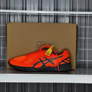 asics Training Orange Black - Size 42 - Độ mới 95%