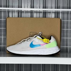 Nike Revolution 6 Next Nature White Multicolor - Size 44.5 - Độ mới 95%