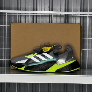 adidas X9000L4 Grey Signal Green - Size 44 - Độ mới 95%
