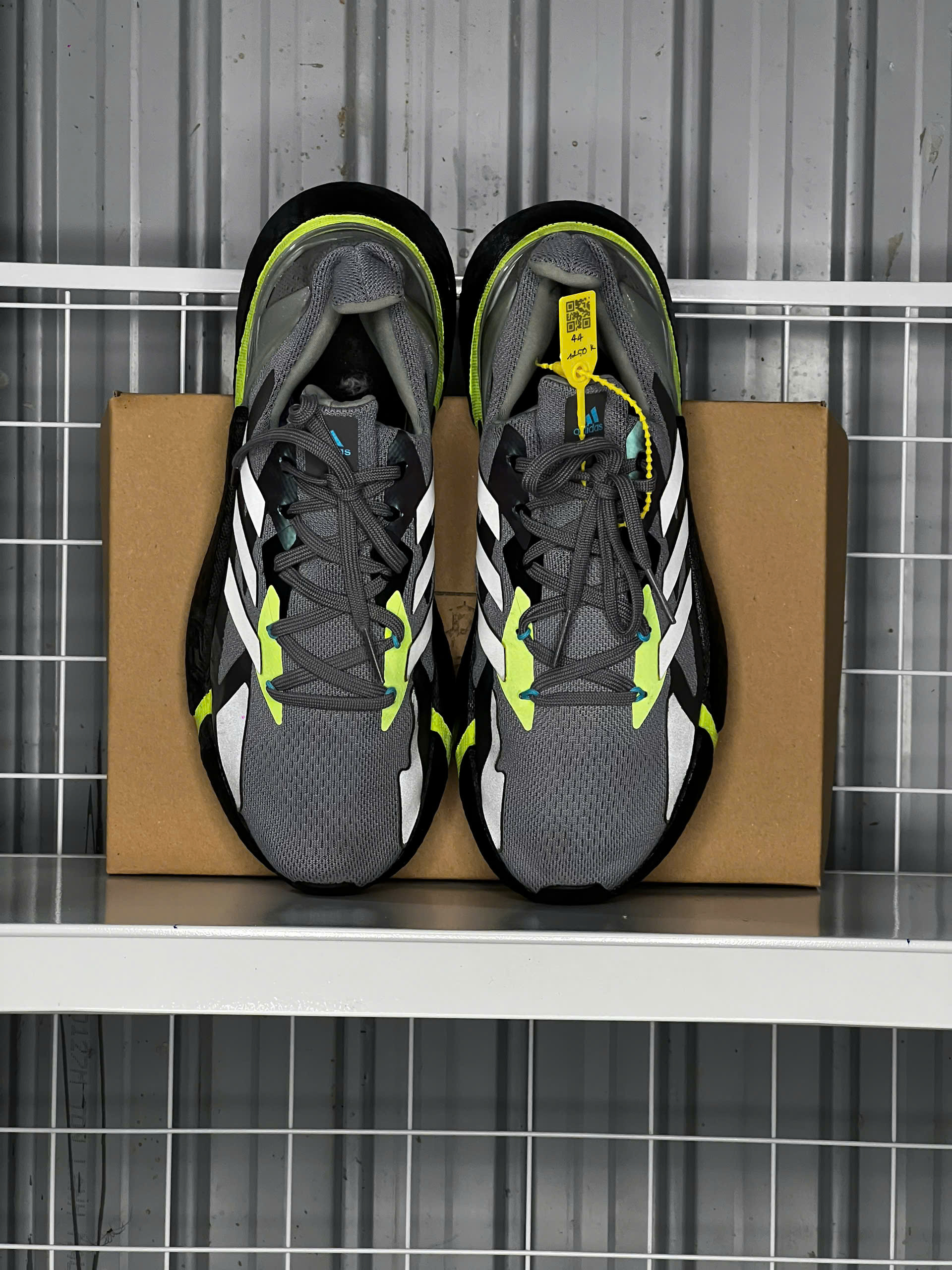adidas X9000L4 Grey Signal Green - Size 44 - Độ mới 95% - Ảnh 3