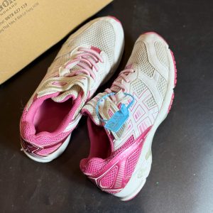ASICS Lazerbeam White Pink - Size 37 - Độ mới 90%