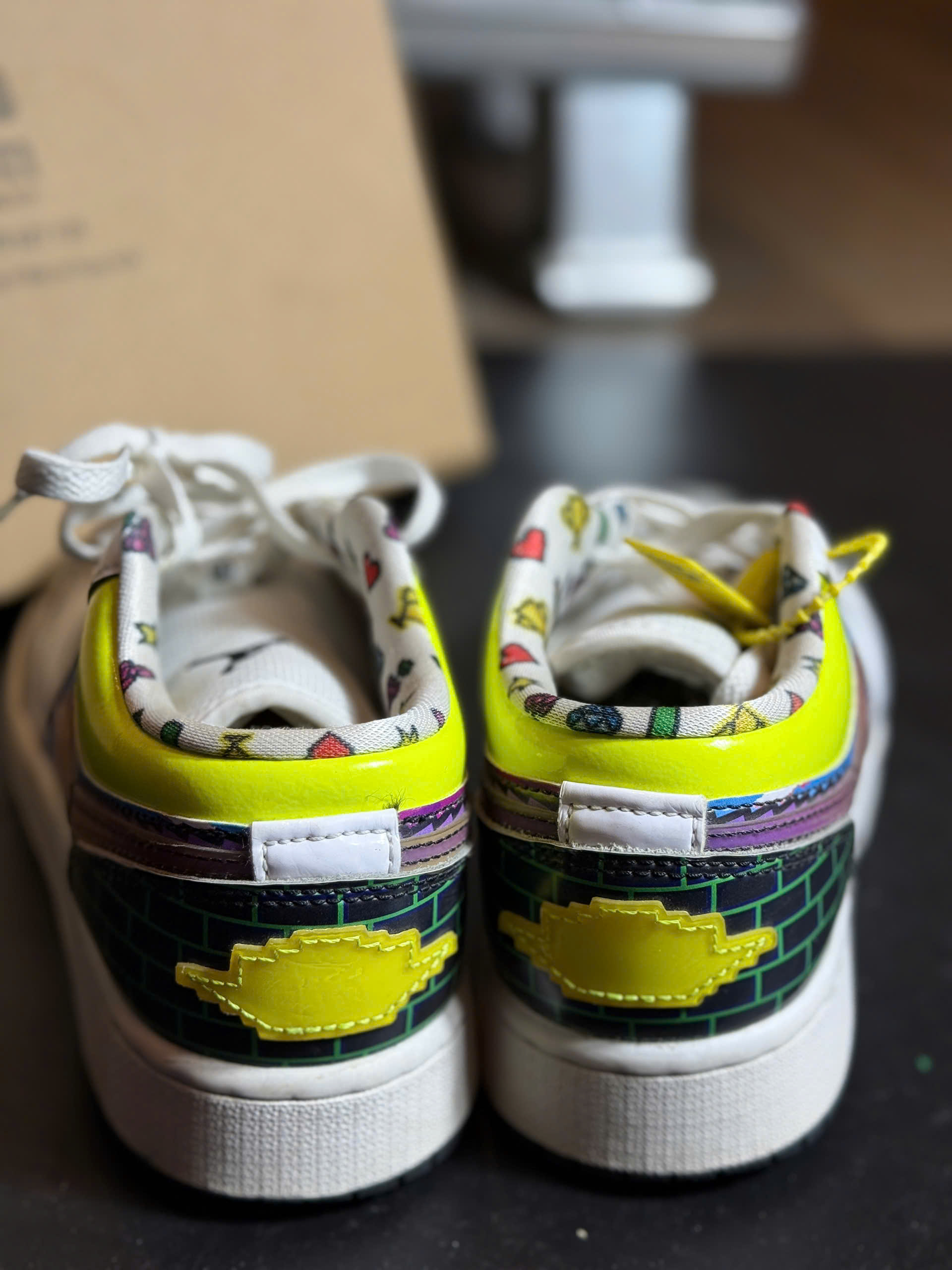 Air Jordan 1 Low Video Game - Size 37 - Độ mới 90% - Ảnh 2