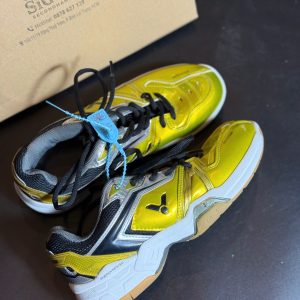 Victor Badminton Shoes Yellow/Gold - Size 37 - Độ mới 90%