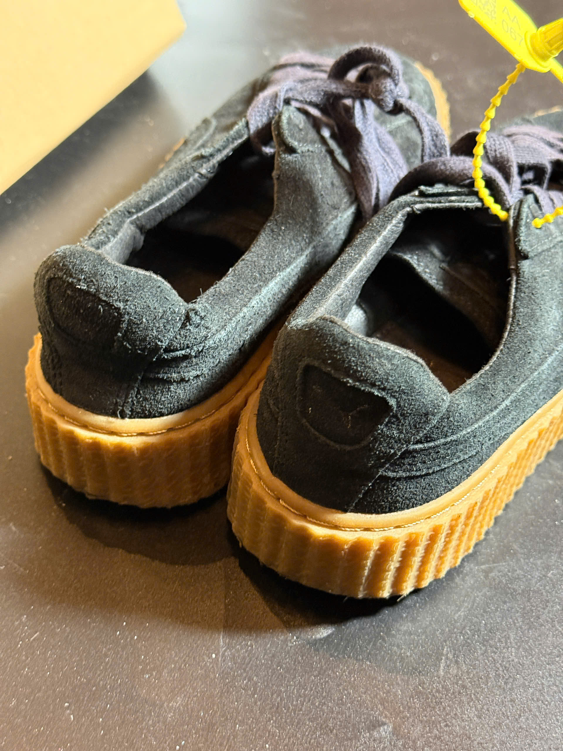 Fenty x Puma Suede Creeper "Black Gum" - Size 37 - Độ mới 90% - Ảnh 3