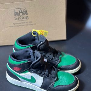 Nike Air Jordan 1 Mid GS - Size 36.5 - Độ mới 80%
